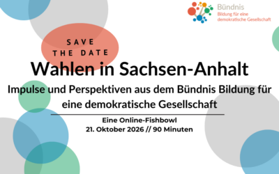 Wahlen in Sachsen-Anhalt